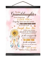 Believe In Yourself - Best Gift For Granddaughter Hanging Canvas tile