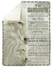 BELIEVE IN YOURSELF - BEST GIFT FOR GRANDDAUGHTER Sherpa Fleece Blanket tile