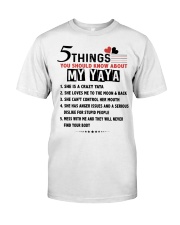 5 THINGS YOU SHOULD KNOW ABOUT MY YAYA Premium Fit Mens Tee tile