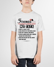5 THINGS YOU SHOULD KNOW ABOUT MY YAYA Youth T-Shirt garment-youth-tshirt-front-01