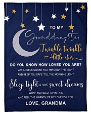 TWINKLE TWINKLE - BEST GIFT FOR GRANDDAUGHTER Small Fleece Blanket - 30" x 40" front