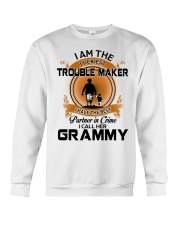 I AM THE LUCKIEST TROUBLE MAKER - GREAT GIFT FOR GRANDSON Crewneck Sweatshirt tile