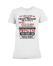 YOU CAN'T SCARE ME - PERFECT GIFT FOR MEMAW Premium Fit Ladies Tee tile