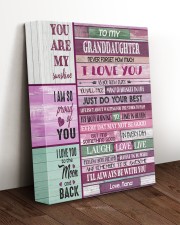 I'LL ALWAYS BE WITH YOU - NANA TO GRANDDAUGHTER 11x14 Gallery Wrapped Canvas Prints aos-canvas-pgw-11x14-lifestyle-front-17