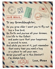 I'M ALWAYS HERE - LOVELY GIFT FOR GRANDDAUGHTER Small Fleece Blanket - 30" x 40" front