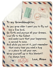 I'M ALWAYS HERE - LOVELY GIFT FOR GRANDDAUGHTER Sherpa Fleece Blanket tile