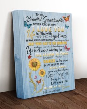 LIFE GAVE ME THE GIFT OF YOU - FOR GRANDDAUGHTER 11x14 Gallery Wrapped Canvas Prints aos-canvas-pgw-11x14-lifestyle-front-17