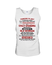 OLD WOMAN - SPECIAL GIFT FOR GRANDMA Unisex Tank tile