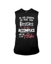 He Is My Alibi - Lovely Gift For Grandson Sleeveless Tee tile