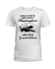 GRAM'S GREATEST MASTERPIECE FOR GRANDCHILDREN Ladies T-Shirt tile