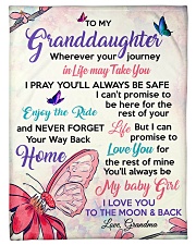 MY BABY GIRL - BEAUTIFUL GIFT TO GRANDDAUGHTER Small Fleece Blanket - 30" x 40" front