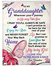 MY BABY GIRL - BEAUTIFUL GIFT TO GRANDDAUGHTER Fleece Blanket tile