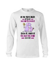 IF I'M SPOILED - SPECIAL GIFT FOR GRANDKIDS Long Sleeve Tee tile