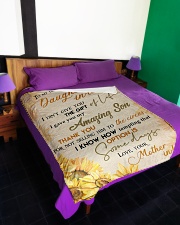1 DAY LEFT - GET YOURS NOW Large Fleece Blanket - 60" x 80" aos-coral-fleece-blanket-60x80-lifestyle-front-01