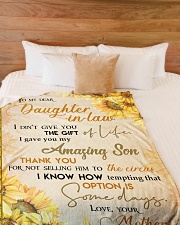 1 DAY LEFT - GET YOURS NOW Large Fleece Blanket - 60" x 80" aos-coral-fleece-blanket-60x80-lifestyle-front-02