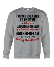 LIVING THE DREAM - BEST GIFT FOR DAUGHTER-IN-LAW Crewneck Sweatshirt tile