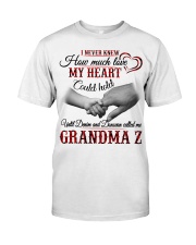 HOW MUCH LOVE MY HEART HOLD - GIFT FOR GRANDMA Z Premium Fit Mens Tee tile