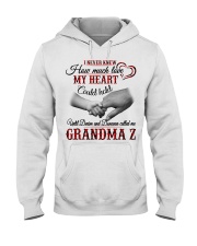 HOW MUCH LOVE MY HEART HOLD - GIFT FOR GRANDMA Z Hooded Sweatshirt tile