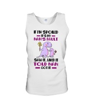 IF I'M SPOILED - NAN TO GRANDCHILDREN Unisex Tank tile