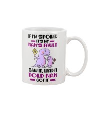 IF I'M SPOILED - NAN TO GRANDCHILDREN Mug tile