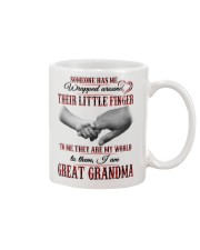 THEY ARE MY WORLD - PERFECT GIFT FOR GREATGRANDMA Mug tile