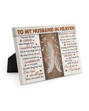 TO MY HUSBAND IN HEAVEN Easel-Back Gallery Wrapped Canvas tile