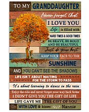 I LOVE YOU - BEST GIFT FOR GRANDDAUGHTER 11x17 Poster front