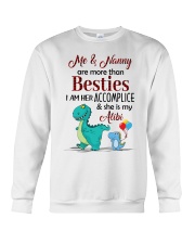 I Am Her Accomplice - Best Gift For Grandson Crewneck Sweatshirt tile