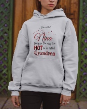 TOO HOT TO BE CALLED GRANDMA - NICE GIFT FOR NINA Hooded Sweatshirt apparel-hooded-sweatshirt-lifestyle-front-03