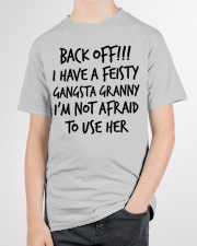 WONDERFUL GIFT FROM GANGSTA GRANNY TO GRANDSON Youth T-Shirt garment-youth-tshirt-front-lifestyle-01