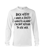 WONDERFUL GIFT FROM GANGSTA GRANNY TO GRANDSON Long Sleeve Tee tile