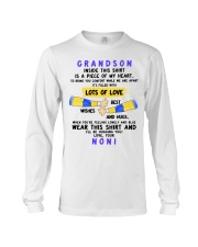 LOTS OF LOVE - FROM NONI TO GRANDSON Long Sleeve Tee tile