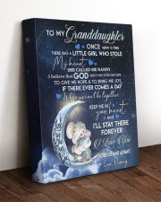 I LOVE YOU - TO GRANDDAUGHTER FROM NANNY 11x14 Gallery Wrapped Canvas Prints aos-canvas-pgw-11x14-lifestyle-front-17
