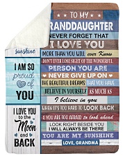 MY SUNSHINE - PERFECT GIFT FOR GRANDDAUGHTER Sherpa Fleece Blanket tile