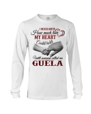 HOW MUCH LOVE MY HEART - PERFECT GIFT FOR GUELA Long Sleeve Tee tile