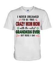 I Never Dreamed - Perfect Gift For Mom Mom V-Neck T-Shirt tile