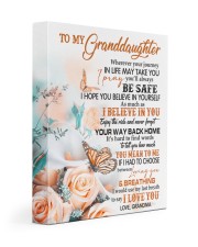 I LOVE YOU - LOVELY GIFT FOR GRANDDAUGHTER 11x14 Gallery Wrapped Canvas Prints front