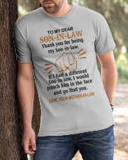 THANK YOU FOR BEING MY SON-IN-LAW Classic T-Shirt apparel-classic-tshirt-lifestyle-front-51