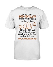 THANK YOU FOR BEING MY SON-IN-LAW Premium Fit Mens Tee tile