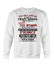 YOU CAN'T SCARE ME - BEST GIFT FOR GRANDSON Crewneck Sweatshirt tile