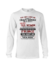 YOU CAN'T SCARE ME - BEST GIFT FOR GRANDSON Long Sleeve Tee tile
