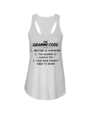 THE GRAMMI CODE - BEDTIME IS WHENEVER Ladies Flowy Tank tile