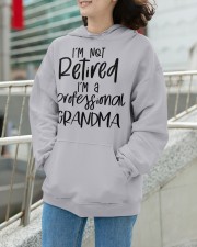 I'm Not Retired - I'm A Professional Grandma - Perfect Gift For Grandma Hooded Sweatshirt apparel-hooded-sweatshirt-lifestyle-front-104