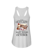 Never Underestimate An Old Lady - Perfect Gift For Grandma Ladies Flowy Tank tile