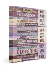 I LOVE YOU - BEST GIFT FOR GRANDSON 11x14 Gallery Wrapped Canvas Prints front