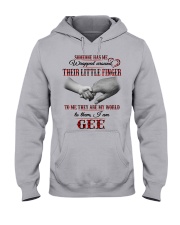 THEY ARE MY WORLD - PERFECT GIFT FOR GEE Hooded Sweatshirt front