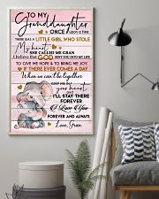 I LOVE YOU - LOVELY GIFT FOR GRANDDAUGHTER 11x17 Poster lifestyle-poster-1