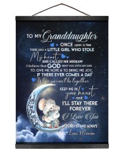 FOREVER AND ALWAYS - GRANDDAUGHTER FROM MEMAW Hanging Canvas tile