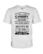 CRAZY GAMMY SPECIAL GIFT FROM GRANDMA V-Neck T-Shirt tile