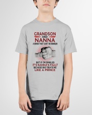 LIKE A PRINCE - LOVELY GIFT FOR GRANDSON Youth T-Shirt garment-youth-tshirt-front-01